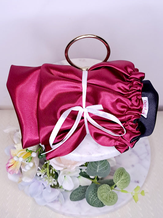 bonnet satin (L) RUBY